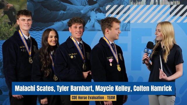 2026 CDE Horse Evaluation: Team