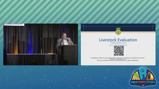 Livestock Evaluation Awards | 2026 Convention